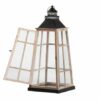 Lanterna de madeira e metal 74cm - Image 3