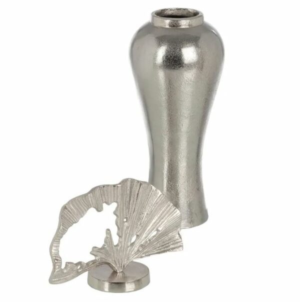 Pote de metal prateado - Image 2