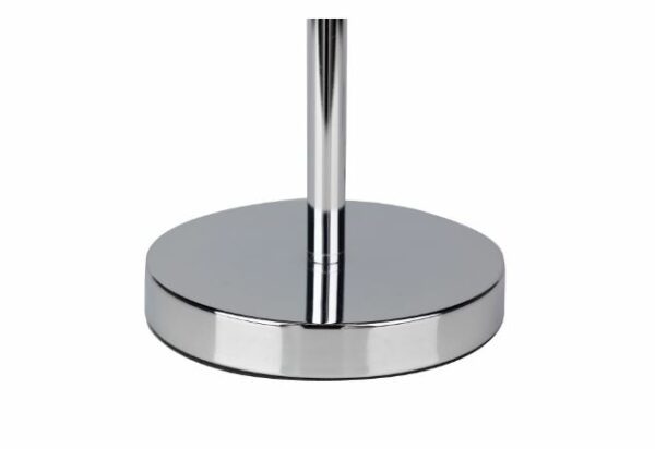 Candeeiro de mesa de metal e bola de vidro - Image 4