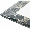 Moldura de vidro com impressão de folhas douradas 10x15cm - Image 2