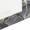 Moldura de vidro com impressão de folhas douradas 10x15cm - Image 3