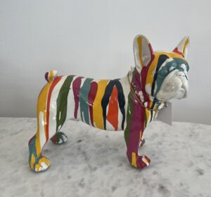 Buldog francês colorido