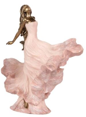 Figura bailarina resina